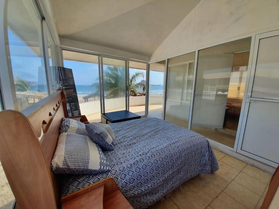 Appartamento Casa A Pie De Playa Isla De La Piedra Mazatlán Esterno foto