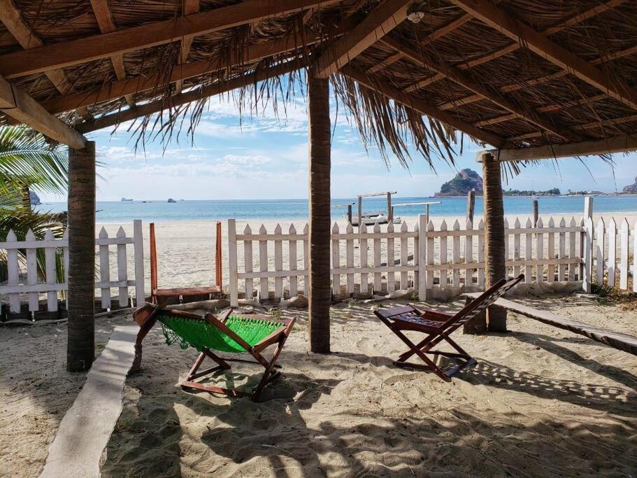 Appartamento Casa A Pie De Playa Isla De La Piedra Mazatlán Esterno foto