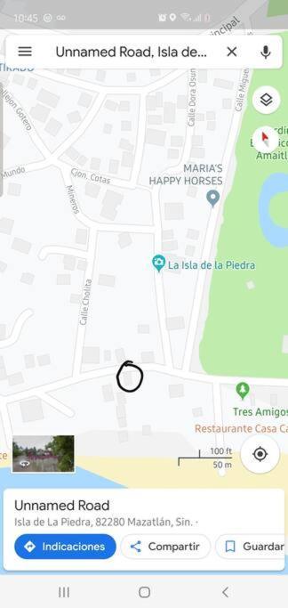 Appartamento Casa A Pie De Playa Isla De La Piedra Mazatlán Esterno foto